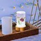 Resin Cylinder Silicone Light Mold Set, Include Cylinder Light Mold and USB Powered Wooden Lighted Base Stand for Lamp DIY Desktop Ornaments Table Candle Home Decorations (3 Pieces)